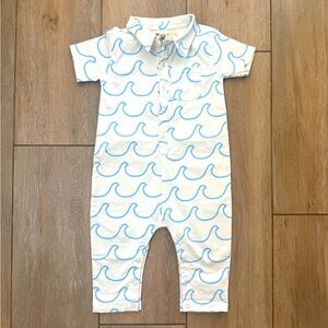 NWT Monica + Andy Waves Jumpsuit